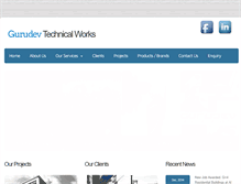 Tablet Screenshot of gurudevtech.com